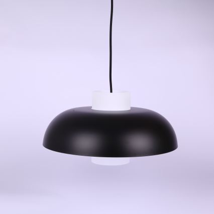 Globo - Viseća svjetiljka na kabelu 1xE27/60W/230V crna