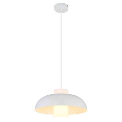 Globo - Luster na sajli 1xE27/60W/230V bijela