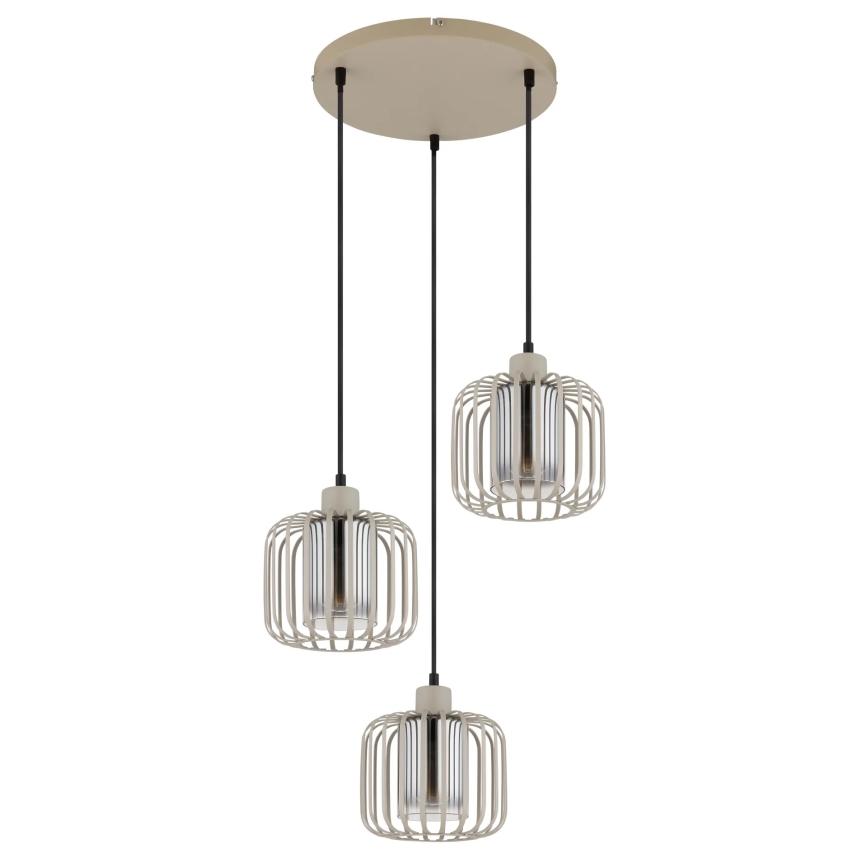 Globo - Luster na sajli 3xE27/40W/230V