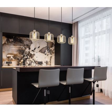 Globo - Luster na sajli 4xE27/40W/230V