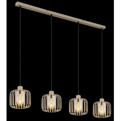 Globo - Luster na sajli 4xE27/40W/230V