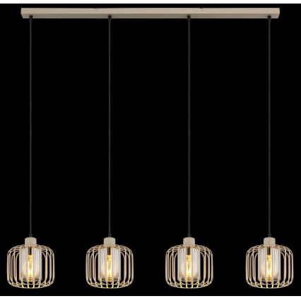 Globo - Luster na sajli 4xE27/40W/230V