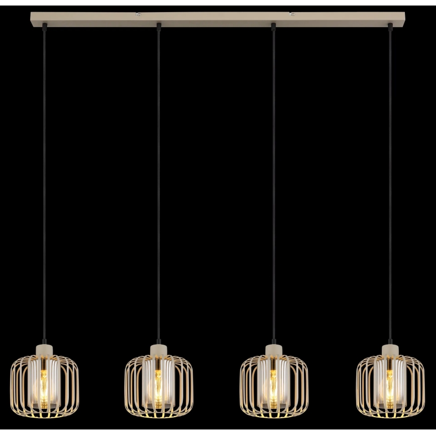 Globo - Luster na sajli 4xE27/40W/230V