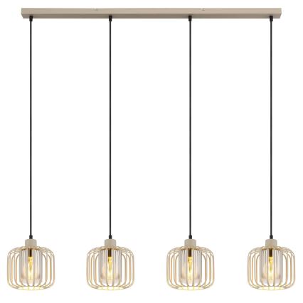 Globo - Luster na sajli 4xE27/40W/230V