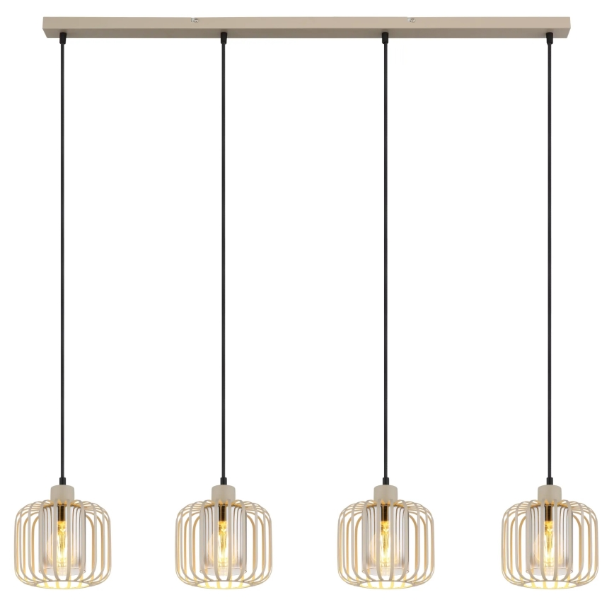 Globo - Luster na sajli 4xE27/40W/230V