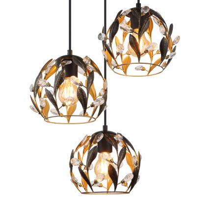 Globo - Luster na sajli 3xE27/40W/230V pr. 41 cm