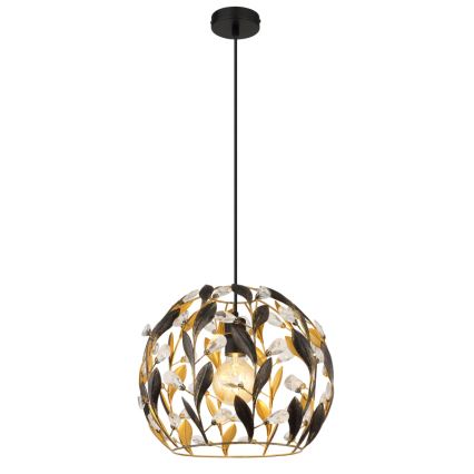 Globo - Luster na sajli 1xE27/40W/230V pr. 40 cm