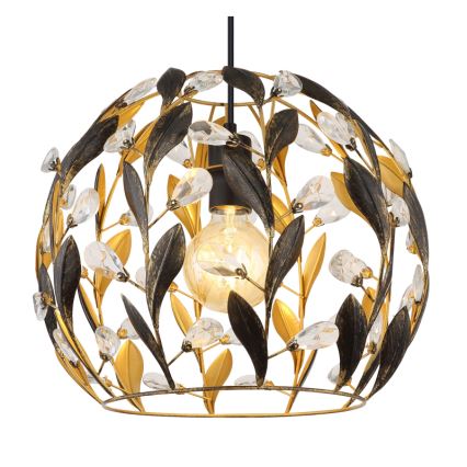 Globo - Luster na sajli 1xE27/40W/230V pr. 40 cm