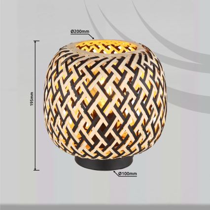 Globo 15766T - Stolna lampa COLLY 1xE27/15W/230V