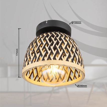Globo 15767D1 - Stropna svjetiljka COLLY 1xE27/15W/230V