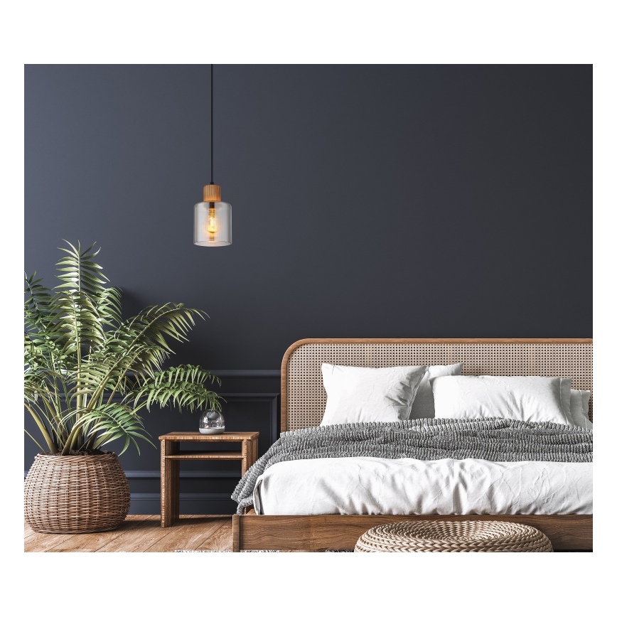 Globo - viseća svjetiljka na kabelu, 1x E27/25W/230V, promjer 12 cm