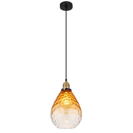 Globo - Luster na sajli 1xE27/60W/230V pr. 21 cm narančasta