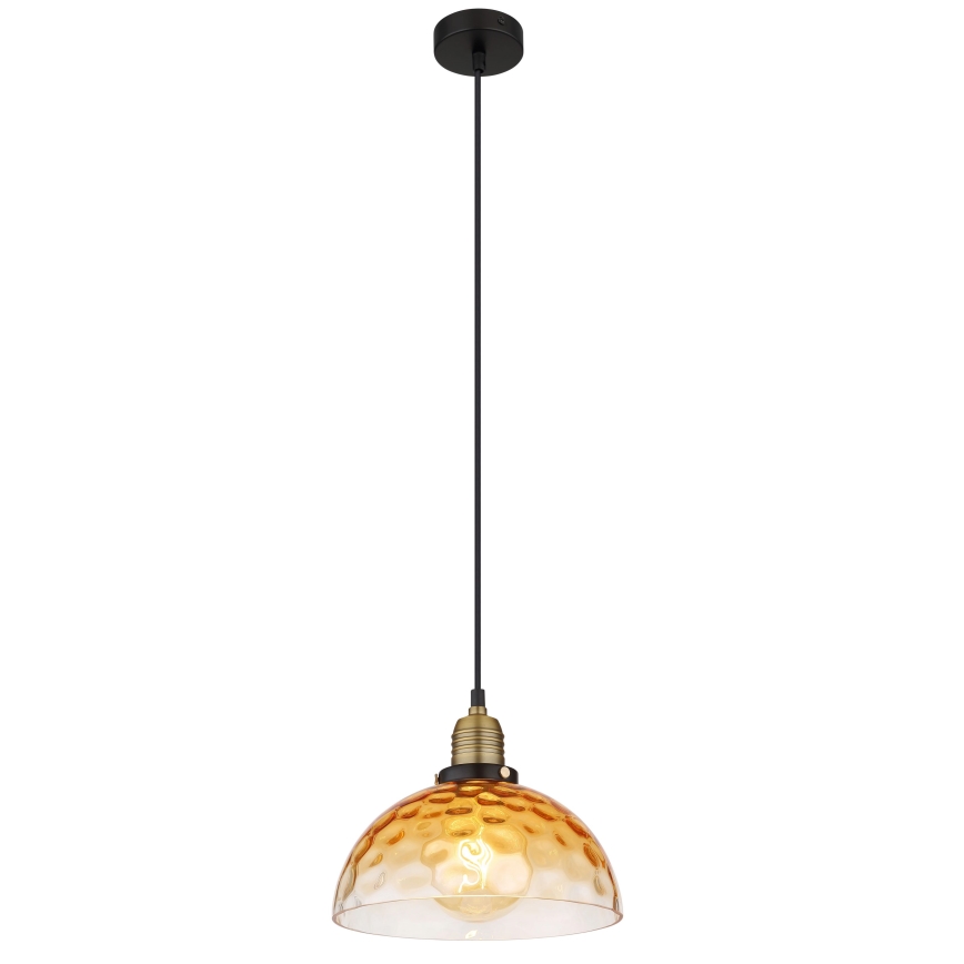Globo - Luster na sajli 1xE27/60W/230V pr. 25 cm narančasta