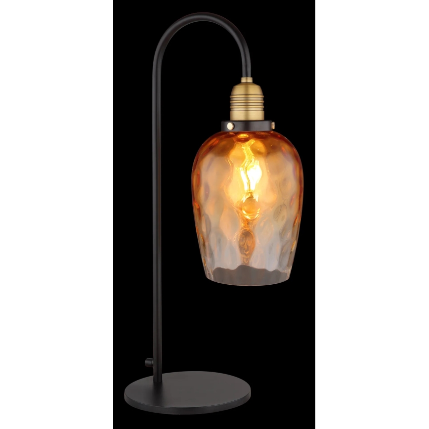 Globo - Stolna lampa 1xE27/60W/230V narančasta