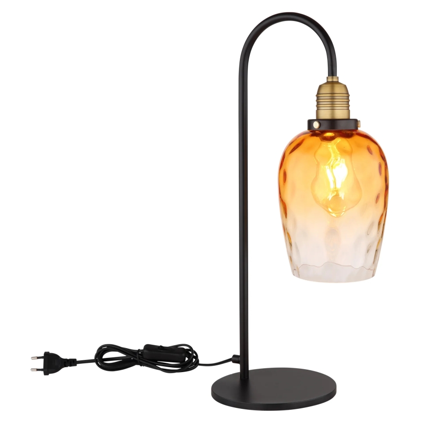 Globo - Stolna lampa 1xE27/60W/230V narančasta