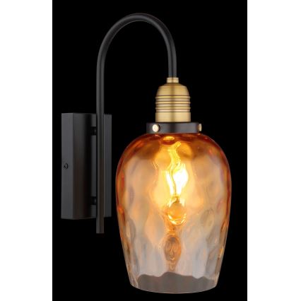 Globo - Zidna lampa 1xE27/60W/230V narančasta