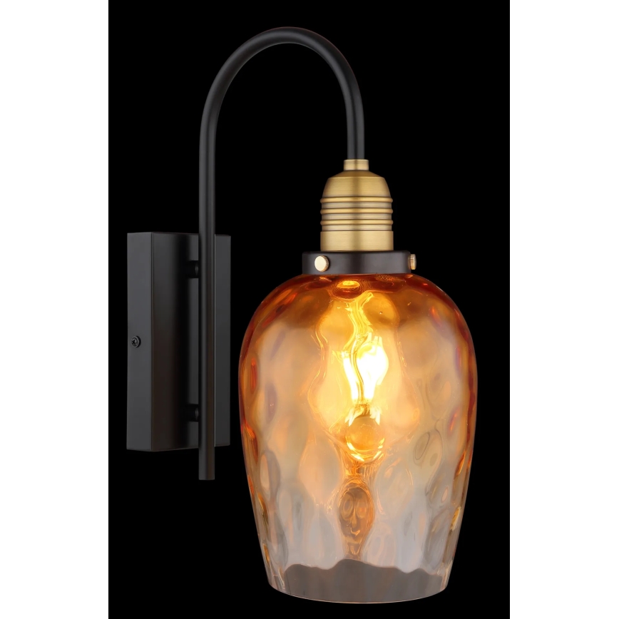 Globo - Zidna lampa 1xE27/60W/230V narančasta