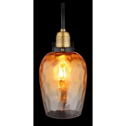 Globo - Zidna lampa 1xE27/60W/230V narančasta