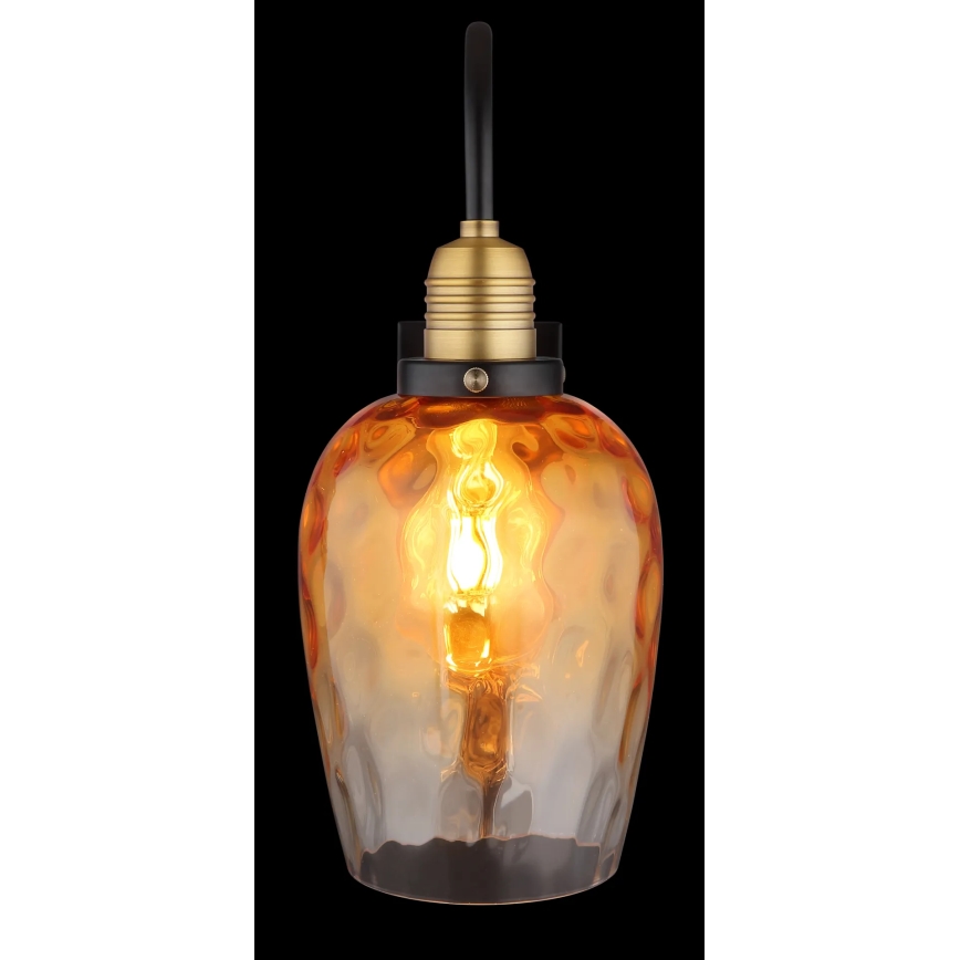 Globo - Zidna lampa 1xE27/60W/230V narančasta