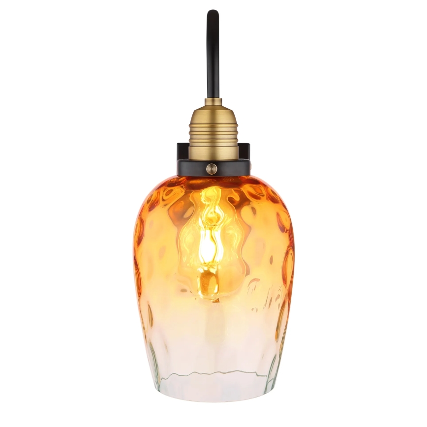 Globo - Zidna lampa 1xE27/60W/230V narančasta