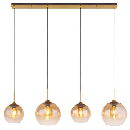 Globo - Luster na sajli 4xE27/60W/230V mesing