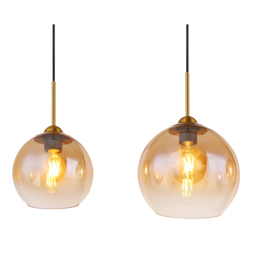 Globo - Luster na sajli 4xE27/60W/230V mesing