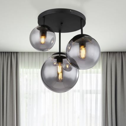 Globo - Nadgradni luster 3xE27/60W/230V