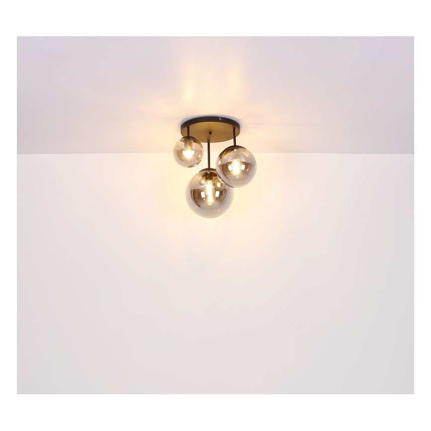 Globo - Luster na sajli 3xE27/60W/230V