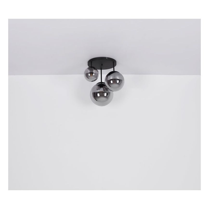 Globo - Luster na sajli 3xE27/60W/230V