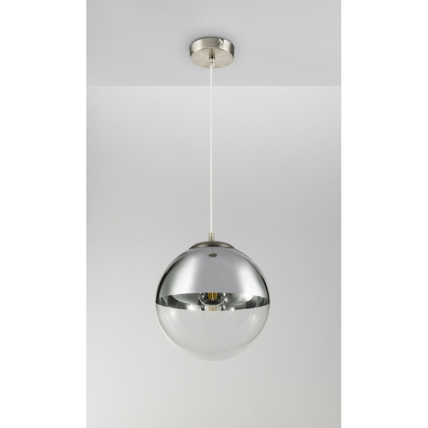 Globo - Luster na sajli 1xE27/40W/230V pr. 25 cm