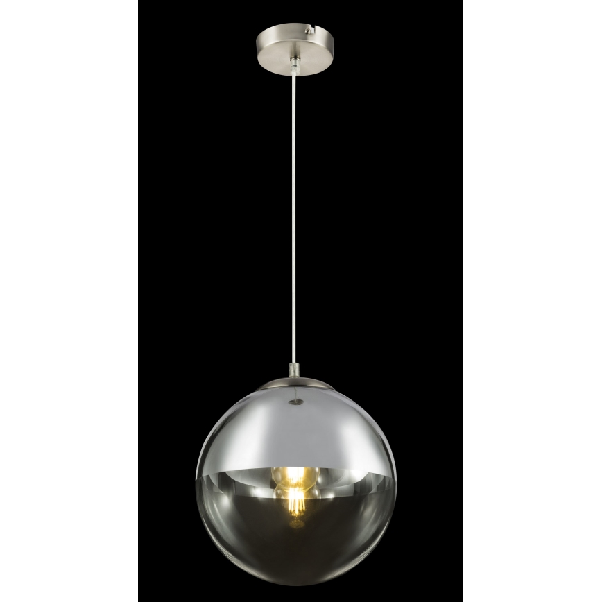 Globo - Luster na sajli 1xE27/40W/230V pr. 30 cm