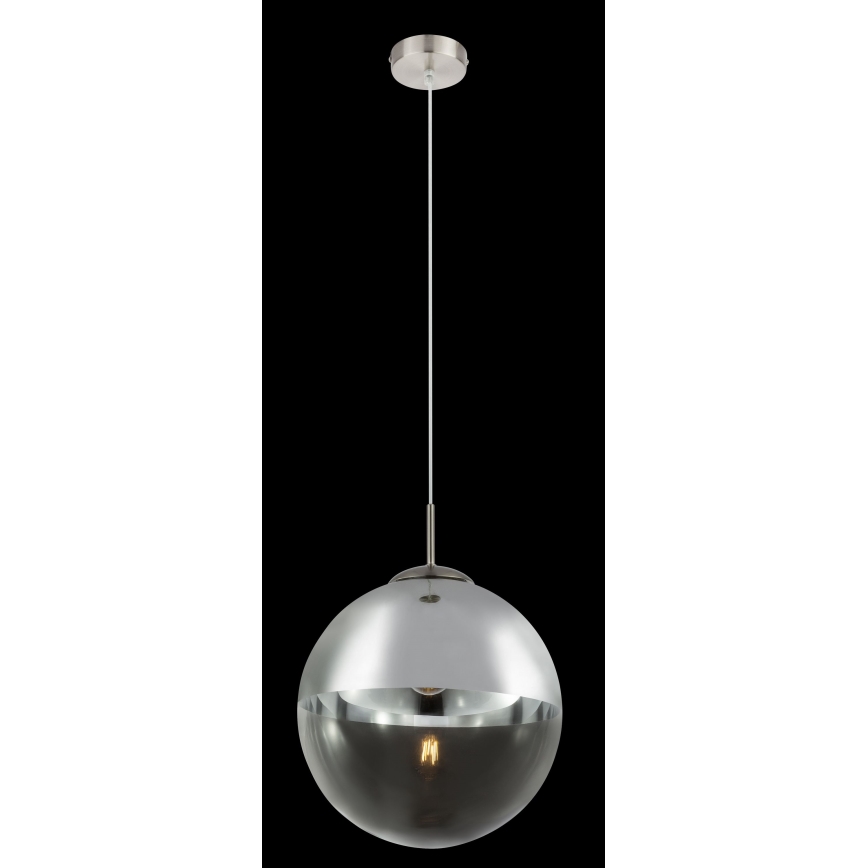 Globo - Luster na sajli 1xE27/40W/230V pr. 30 cm