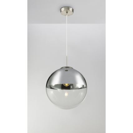Globo - Luster na sajli 1xE27/40W/230V pr. 33 cm