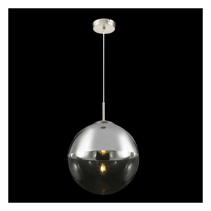 Globo - Luster na sajli 1xE27/40W/230V pr. 33 cm