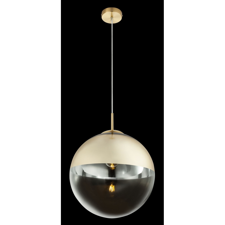 Globo - Luster na sajli 1xE27/40W/230V pr. 33 cm