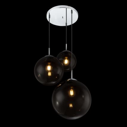 Globo - Luster na sajli 3xE27/40W/230V pr. 51 cm