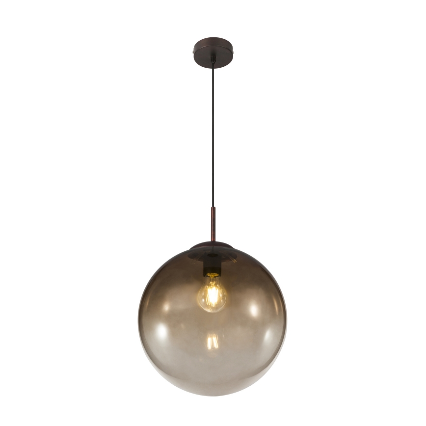 Globo - Luster na sajli 1xE27/40W/230V pr. 33 cm