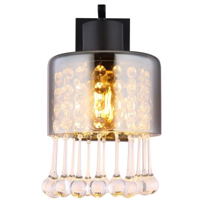 Globo - Zidna lampa 1xE27/60W/230V crna