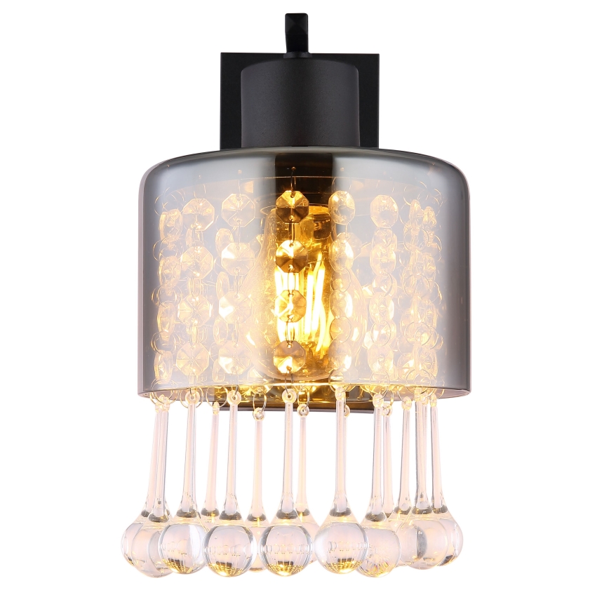 Globo - Zidna lampa 1xE27/60W/230V crna