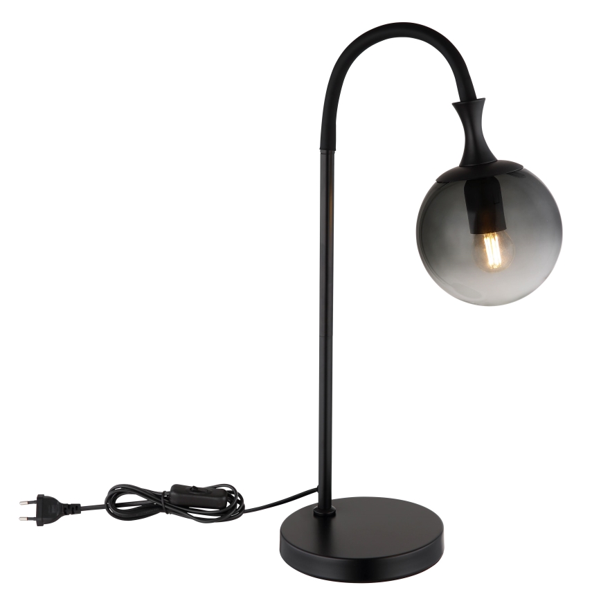 Globo - Stolna lampa 1xE27/10W/230V crna