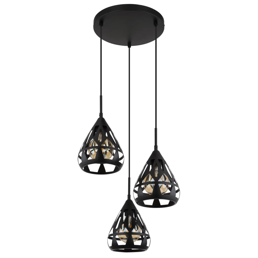 Globo - Luster na sajli 3xE27/40W/230V