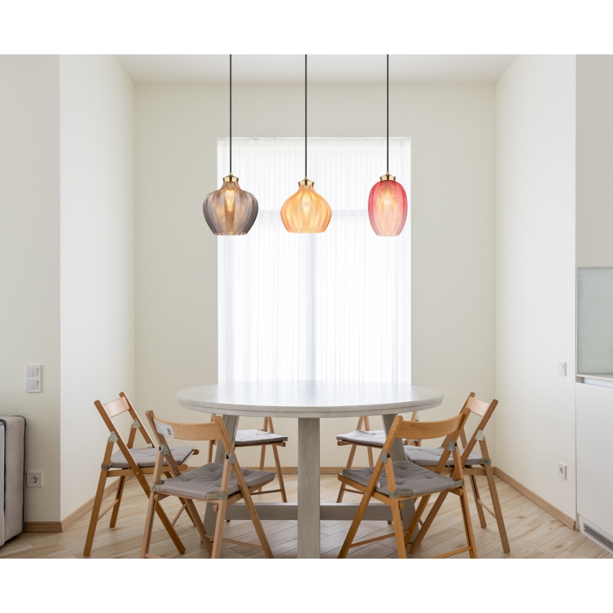 Globo - Luster na sajli 3xE27/60W/230V