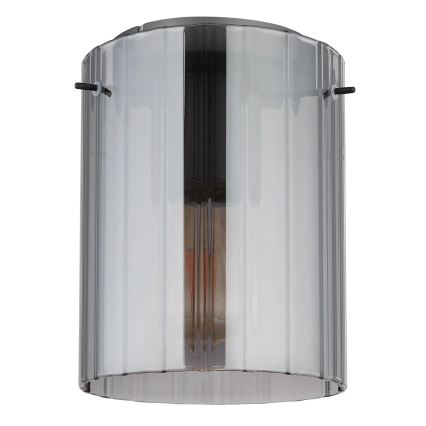 Globo - Stropna svjetiljka 1xE27/40W/230V pr. 18 cm siva