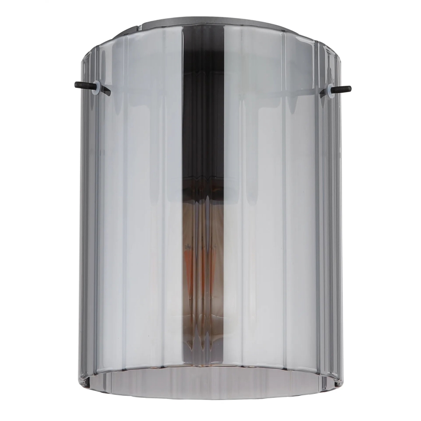 Globo - Stropna svjetiljka 1xE27/40W/230V pr. 18 cm siva