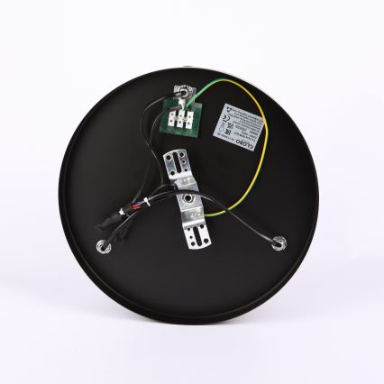 Globo - Nadgradni luster 3xE27/40W/230V pr. 40,5 cm crna