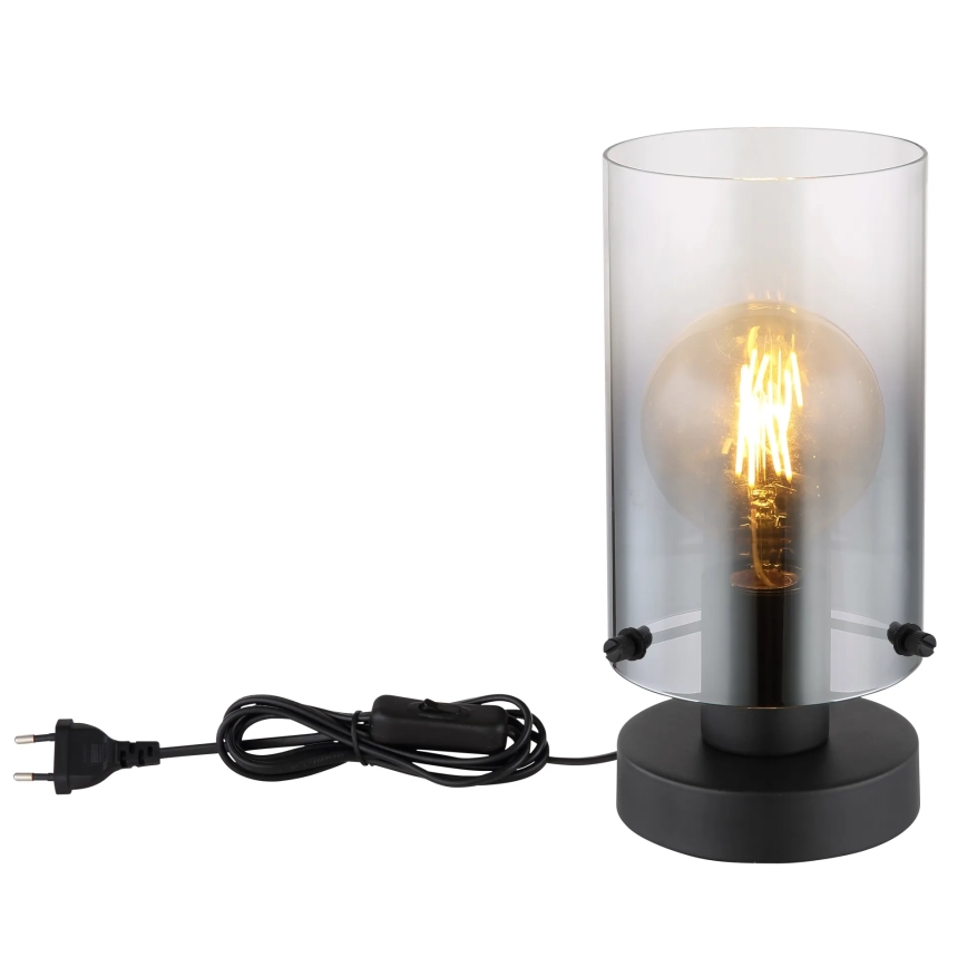 Globo - Stolna lampa 1xE27/40W/230V pr. 12,5 cm crna