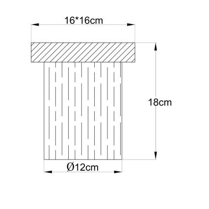 Globo - Stropna svjetiljka 1xE27/40W/230V