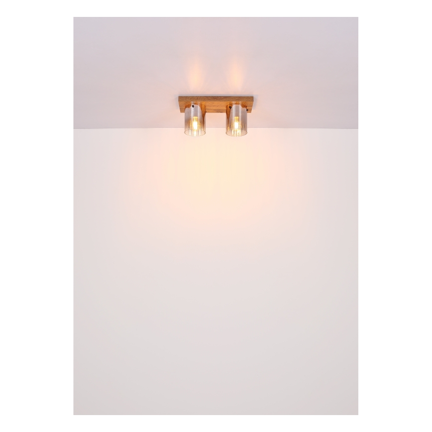 Globo - Stropna svjetiljka 2xE27/40W/230V 16x41 cm