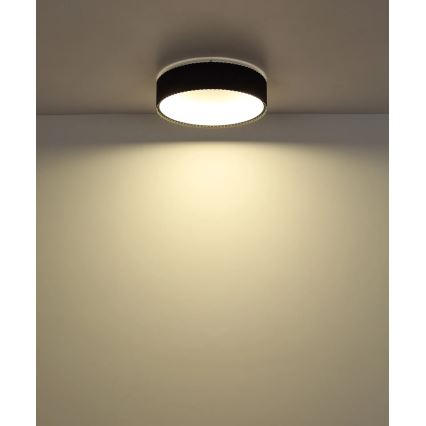 Globo - LED stropna svjetiljka LED/45W/230V 2700/4000/6000K Ø 46 cm crna