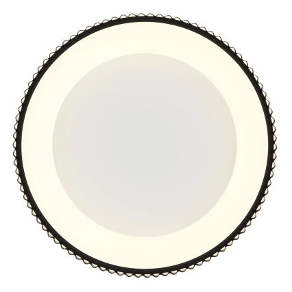 Globo - LED stropna svjetiljka LED/45W/230V 2700/4000/6000K Ø 46 cm crna